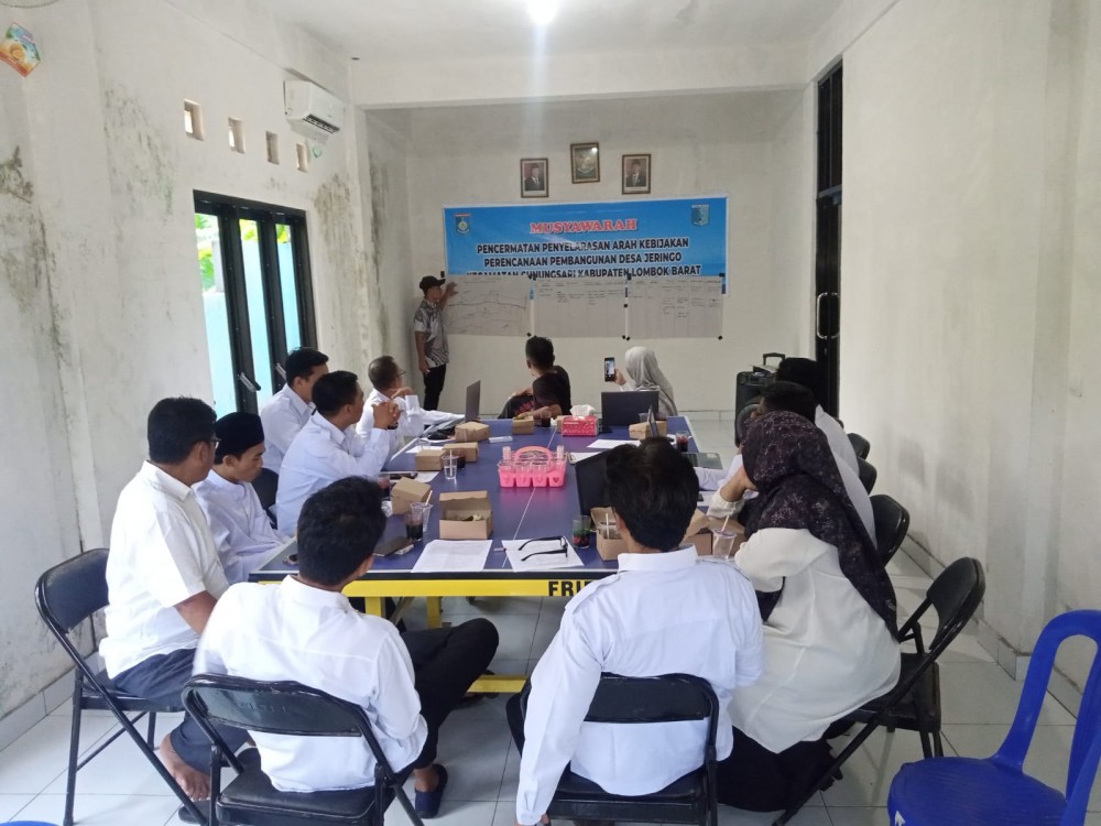 Musyawarah Pencermatan Hasil Penyelarasan Arah Kebijakan Perencanaan Pembangunan Desa